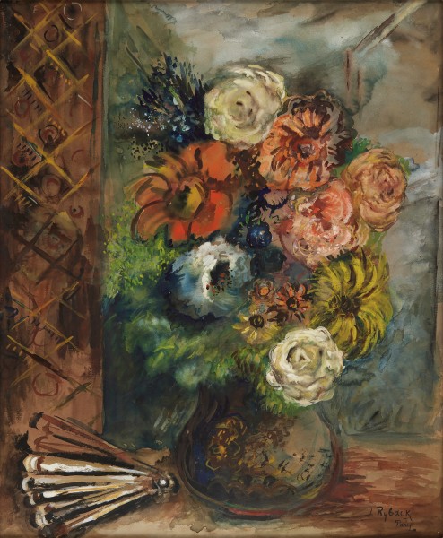Bouquet et éventail